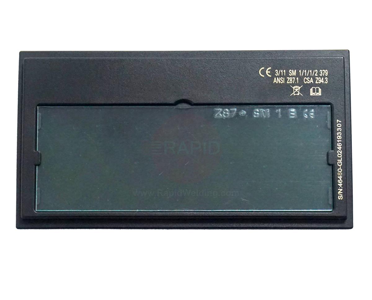 46480  Jackson Solera II Auto Darkening Lens Shade 11, 110mm x 60mm